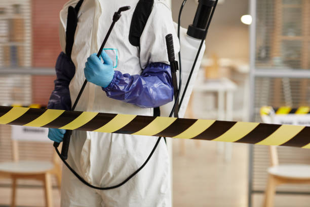 Professional Sewage Cleanup technician working in Ohio, OH